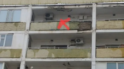 На опасность обрушения стен пожаловались жители многоэтажки в Актау
