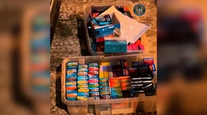 Партию вейпов изъяли у водителя в центре Караганды (ВИДЕО)