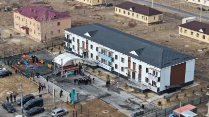 «Казатомпром» построил дом для жителей села в Туркестанской области