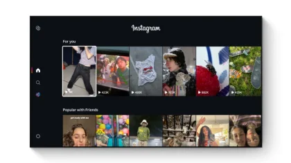 Instagram готовит приложение для просмотра Reels на телевизорах