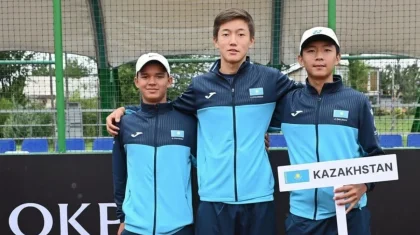 Три казахстанских теннисиста выступят в основной сетке юниорского Australian Open 2026