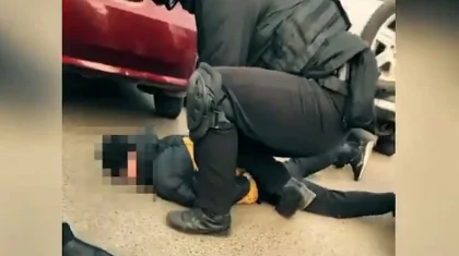 Угрожая расправой, получил более 4 млн тенге: задержание вымогателя сняли на видео в Уральске