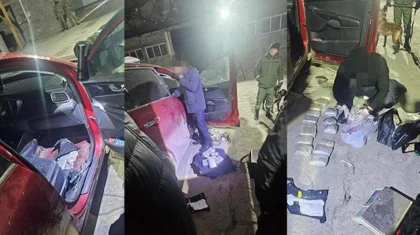 Иностранца с запрещенным грузом задержали на границе в Жамбылской области