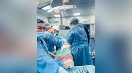 Уникальную операцию по пересадке почки впервые провели в Шымкенте