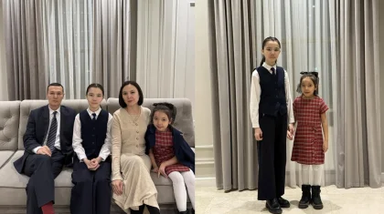 Казахстанская семья неожиданно стала популярной в соцсетях после фото с концерта