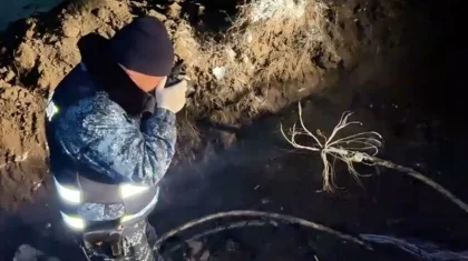 Житель Актобе оставил без воды несколько микрорайонов города (ВИДЕО)