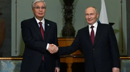 Токаев и Путин провели встречу в Санкт-Петербурге