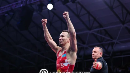 Айдос Султангали вошел в топ-10 лучших борцов по греко-римской борьбе
