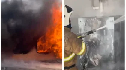 Взрыв произошел на территории школы в Акмолинской области (ВИДЕО)