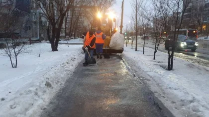 Осадки и скользкие дороги: что происходит в Астане