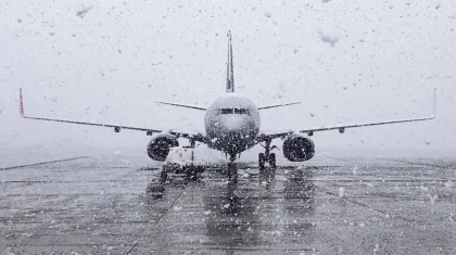 В аэропорту Астаны из-за непогоды задержаны 15 авиарейсов