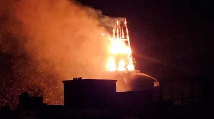 Церковь со 150-летней историей сгорела в новогоднюю ночь в Амстердаме