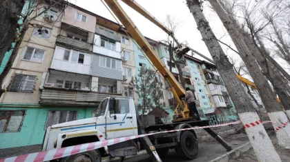 Пострадавшим при пожаре в пятиэтажке Тараза окажут помощь