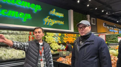 Министр нагрянул в супермаркеты Астаны, чтобы проверить цены (ВИДЕО)