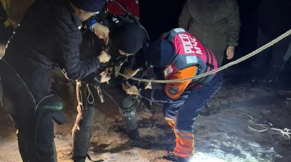 Четверо подростков провалились под лед в Алматинской области, один погиб