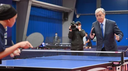 «Занимаюсь йогой, играю в настольный теннис» – Токаев ответил на вопрос о своем здоровье