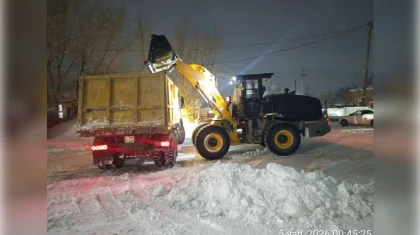 Больше 1,6 млн кубометров снега вывезли из Астаны с начала зимы