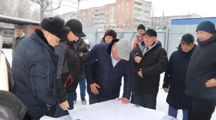 Депутаты Мажилиса проверили ход модернизации водопроводных сетей в городе Алтай