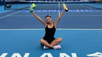 Казахстанская теннисистка завоевала парный титул в Индии