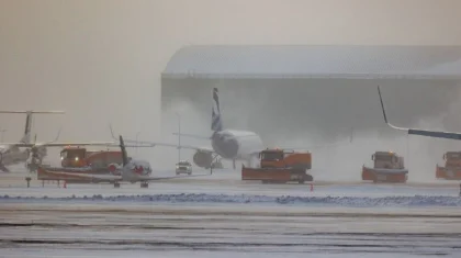 В аэропорту Астаны задерживаются 12 рейсов