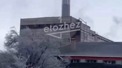 Черный снег снова «выпал» в Сатпаеве (ВИДЕО)