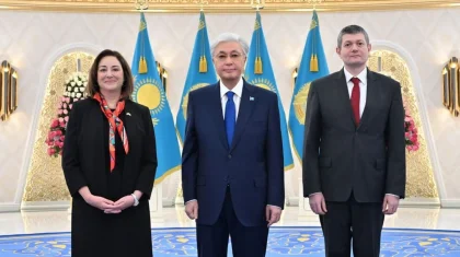 Токаев принял верительные грамоты послов США и Болгарии
