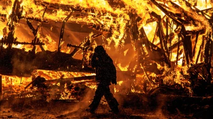 Огонь не оставил шансов: отец с ребенком погибли на севере Казахстана