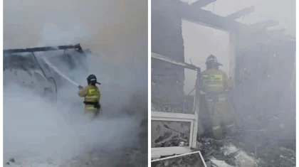 Взрыв произошел в доме с беременной женщиной под Астаной (ВИДЕО)