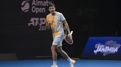 Казахстанские теннисисты вышли в четвертьфиналы турниров ATP