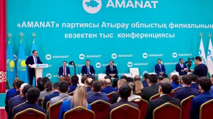 Инициативы партии «AMANAT» в Атырау: выполнены 72 из 79 пунктов предвыборной программы