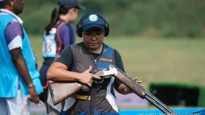 Казахстан завоевал пять медалей на чемпионате Азии по стендовой стрельбе