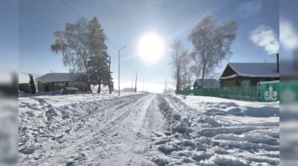 Морозы до -56: аномальные морозы зафиксировали в селе ВКО