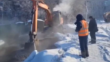 Сотни жителей остались без воды из-за аварии на водопроводе в Усть-Каменогорске