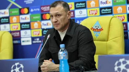 Уразбахтин прокомментировал крупное поражение «Кайрата» от «Брюгге»