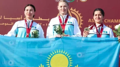 Казахстанцы взяли еще одно золото чемпионата Азии по стендовой стрельбе