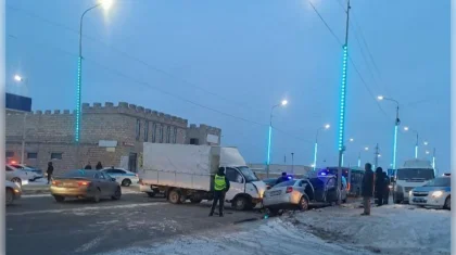 Массовое ДТП произошло на трассе в Мангистауской области (ВИДЕО)