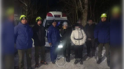 Туристка получила травму в горах Алматы