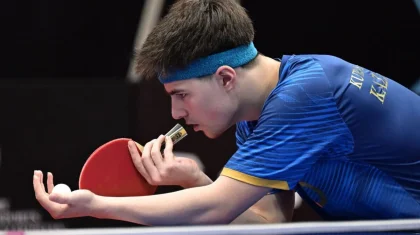 Казахстанец завоевал две медали на турнире по настольному теннису в Катаре