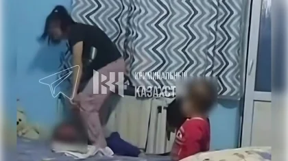 Привязала ребенка к батарее и избивала: женщину арестовали в области Жетысу
