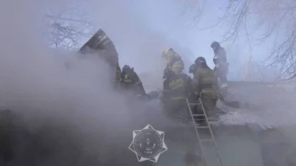 Взрыв произошел в жилом доме в Астане (ФОТО, ВИДЕО)