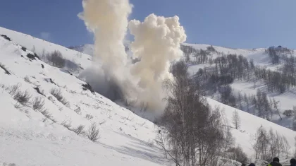 МЧС предупреждает о лавиноопасной обстановке в горных районах Казахстана