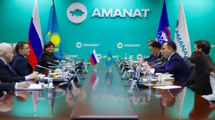 «AMANAT» и «Единая Россия» актуализировали соглашение о сотрудничестве