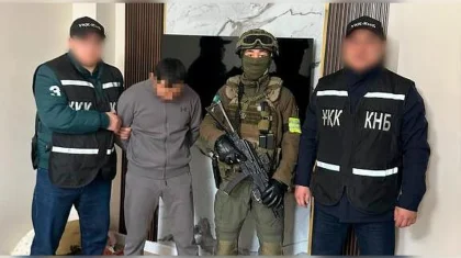 КНБ задержал подозреваемого в крупном вымогательстве в Алматы