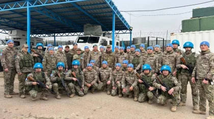 Казахстанские миротворцы получили высокую оценку от главы миссии ООН