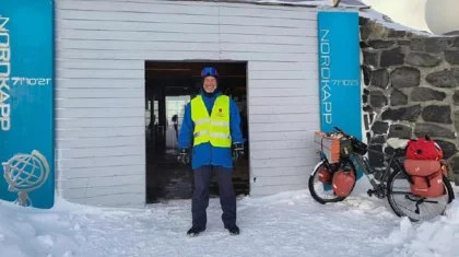 Польский экстремал погиб во время велопробега по зимней Сибири