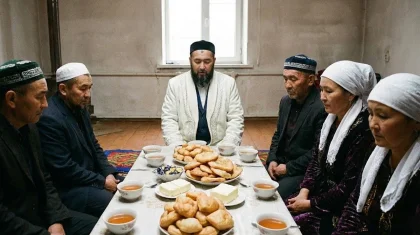 «Человек умирает, а родные думают, как накрыть стол»: казахстанец раскритиковал пышные поминки (ВИДЕО)