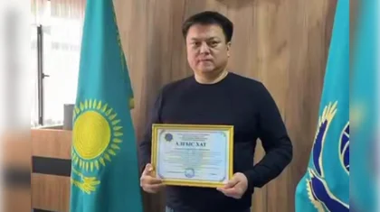 Житель Тараза спас ребенка, провалившегося под лед (ВИДЕО)