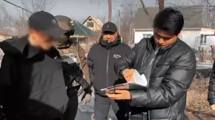 Полицейские устроили облаву на нарколабораторию в Алматинской области (ВИДЕО)