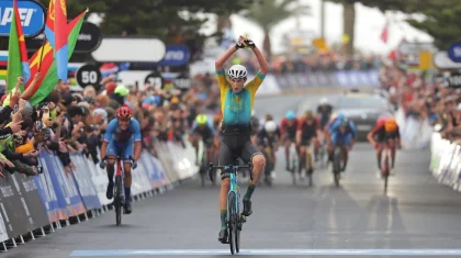 Казахстан выиграл серебро чемпионата Азии по велоспорту