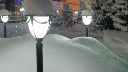 Штормовое предупреждение объявлено по всему Казахстану на 10 февраля